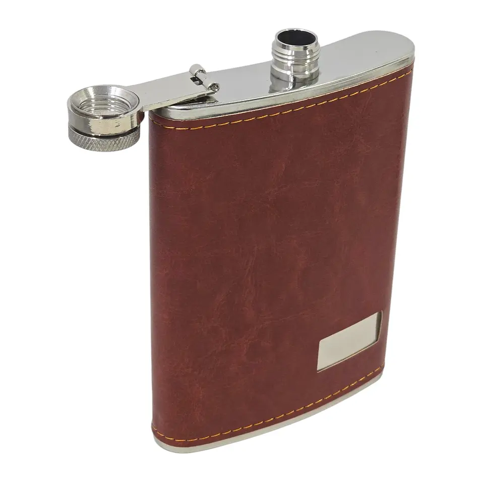 Set Petaca Licores 9oz Vaso Shot 5 accesorios 2