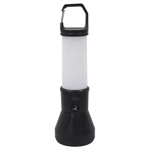 Linterna Recargable Led 2 en 1 de Mano y Colgante 23cm