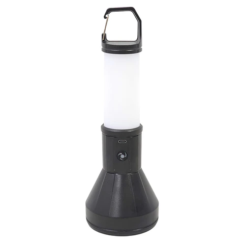 Linterna Recargable Led 2 en 1 de Mano y Colgante 26cm