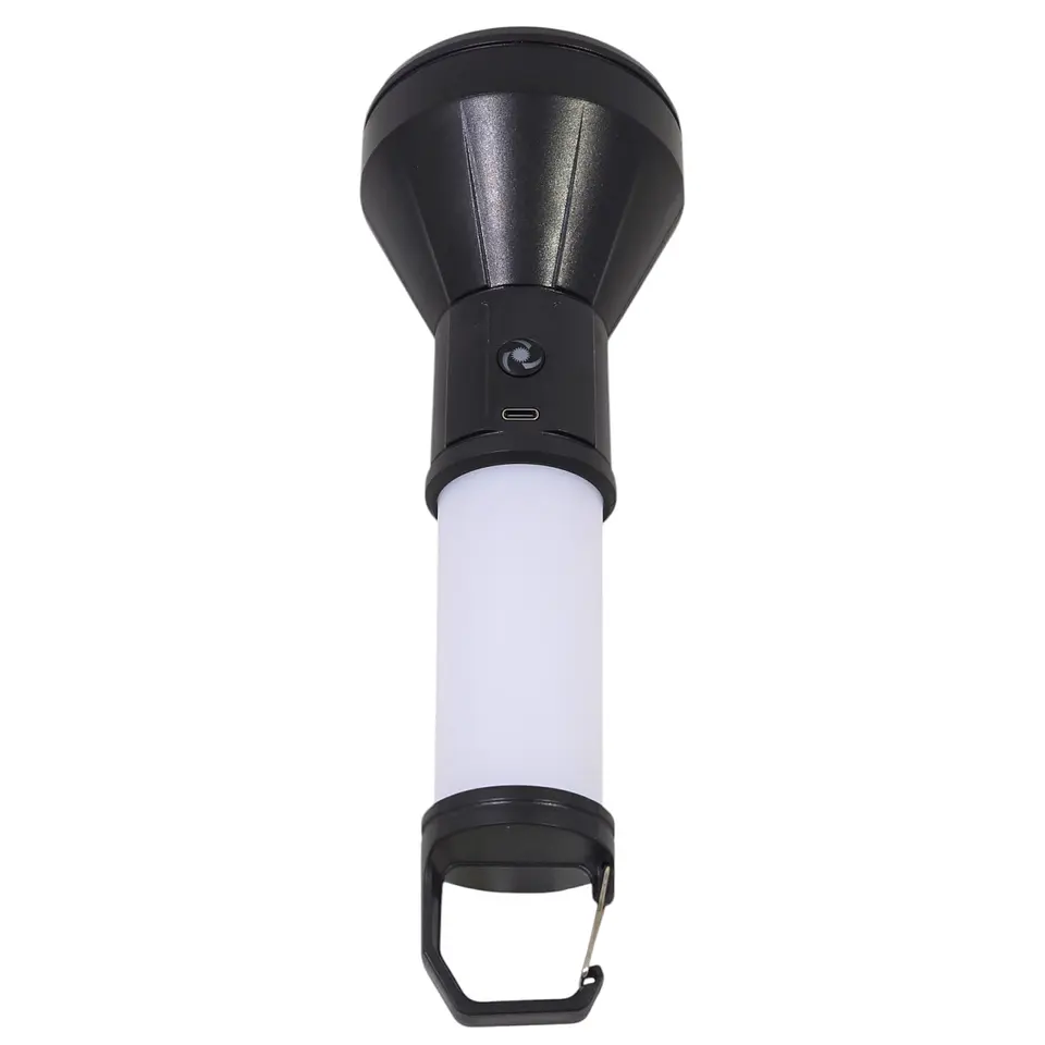 Linterna Recargable Led 2 en 1 de Mano y Colgante 26cm 4