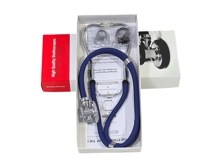Fonendoscopio Estetoscopio Doble 5 Diafragmas DT-210 7