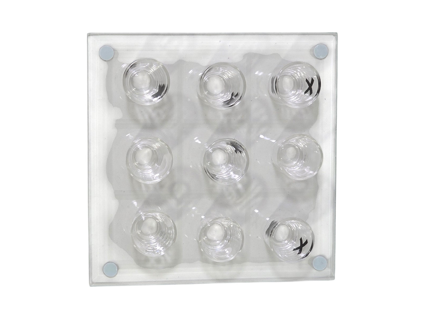 Juego de Shot Gato Tik Tac Toe 9 vasos Chupito 4