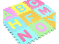 Alfombra Puzzle De Goma Eva Letras 10 Piezas Multicolor - Miniatura 3