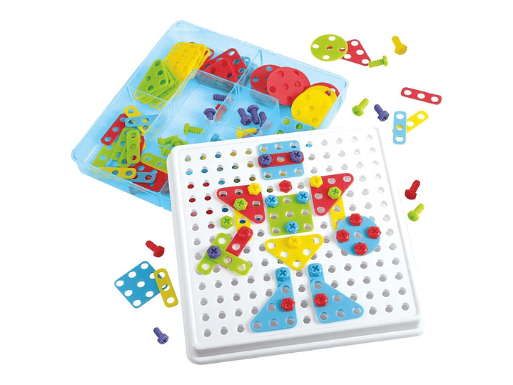 Set Rompecabeza Creativo Tornillos Mosaico 310 pcs 3