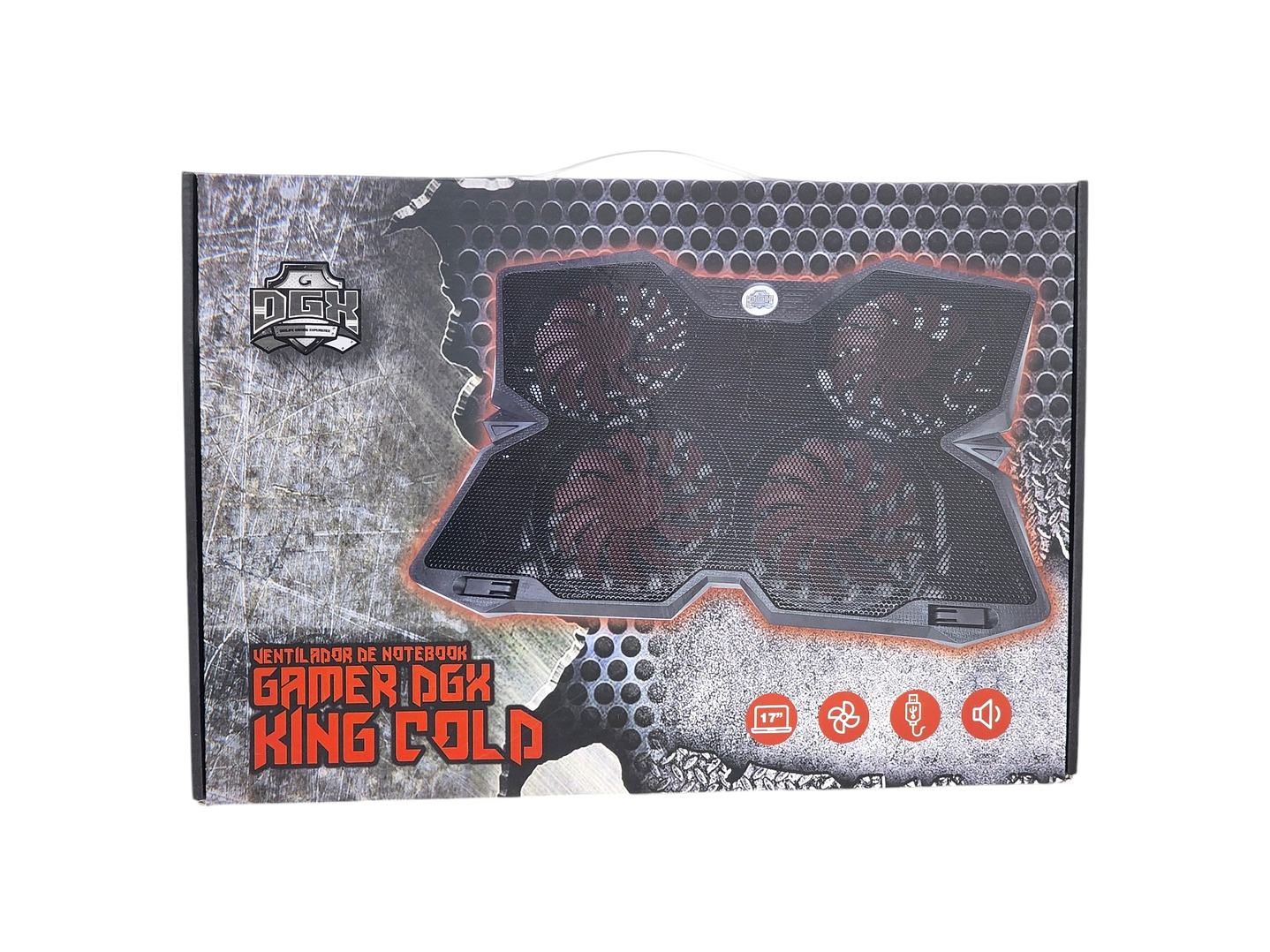 Ventilador para Notebook Gamer DGX King Cold 340010 2
