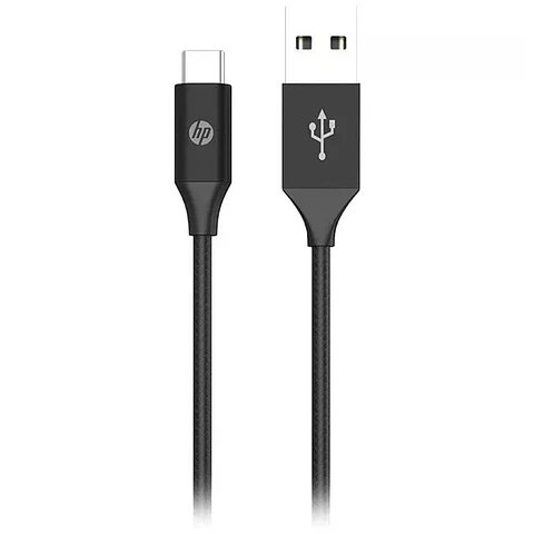 Cable HP USB Tipo-C 1Mt Negro DHC-TC102-1M