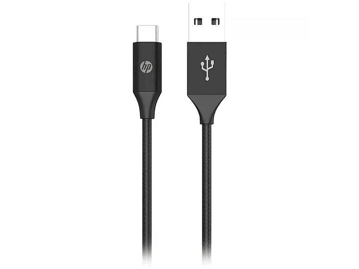Cable HP USB Tipo-C 1Mt Negro DHC-TC102-1M 1