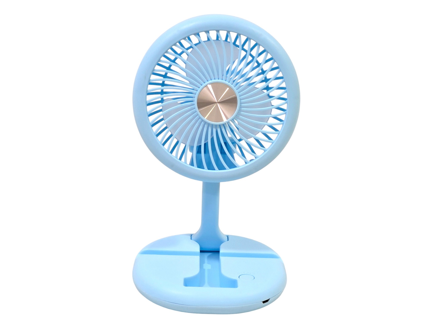 Mini Ventilador Mesa Portátil Recargable Tecnolab TL670BL 1
