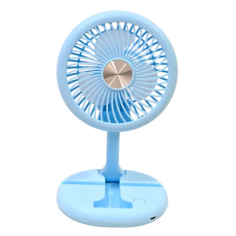 Mini Ventilador Mesa Portátil Recargable Tecnolab TL670BL