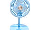 Mini Ventilador Mesa Portátil Recargable Tecnolab TL670BL - Miniatura 1