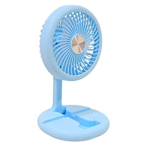 Mini Ventilador Mesa Portátil Recargable Tecnolab TL670BL