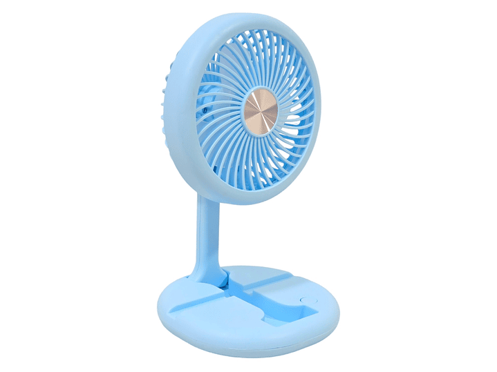 Mini Ventilador Mesa Portátil Recargable Tecnolab TL670BL 2