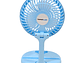 Mini Ventilador Mesa Portátil Recargable Tecnolab TL670BL - Miniatura 3