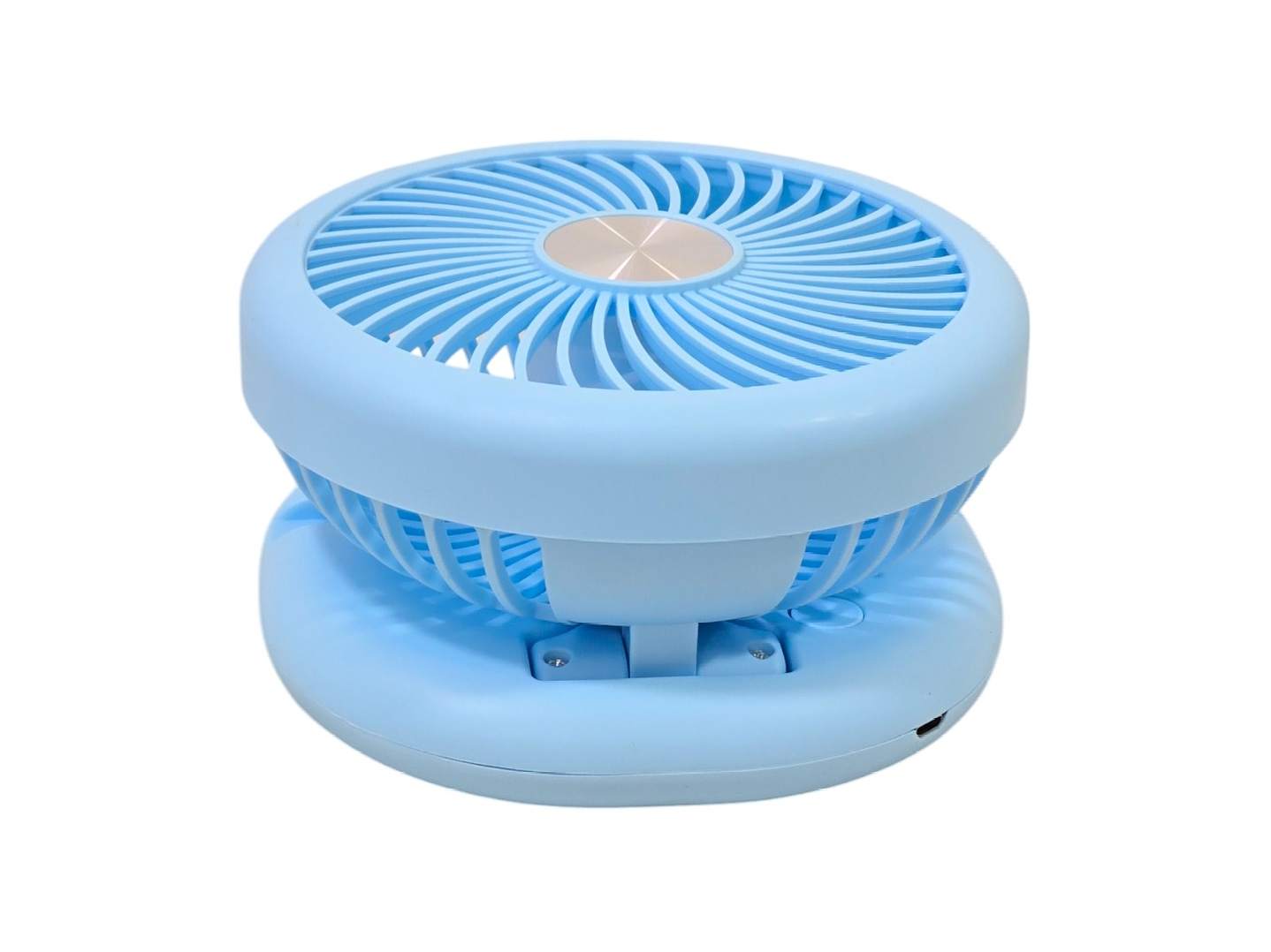 Mini Ventilador Mesa Portátil Recargable Tecnolab TL670BL 4