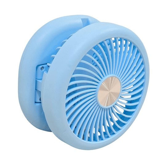 Mini Ventilador Mesa Portátil Recargable Tecnolab TL670BL