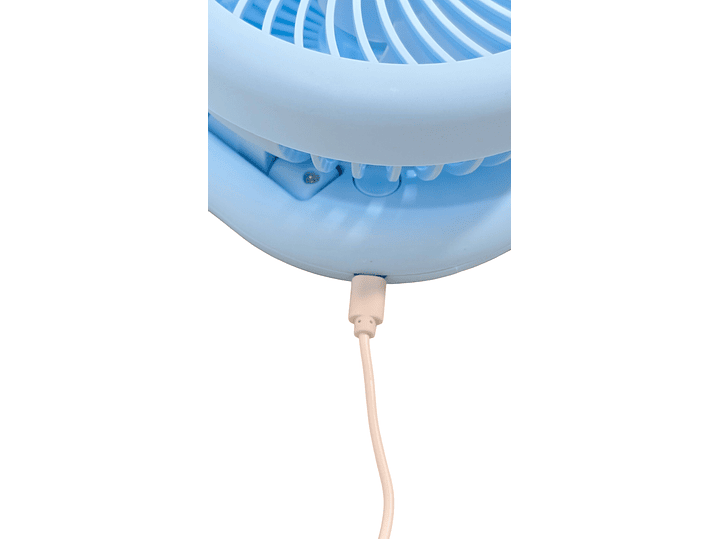 Mini Ventilador Mesa Portátil Recargable Tecnolab TL670BL 6