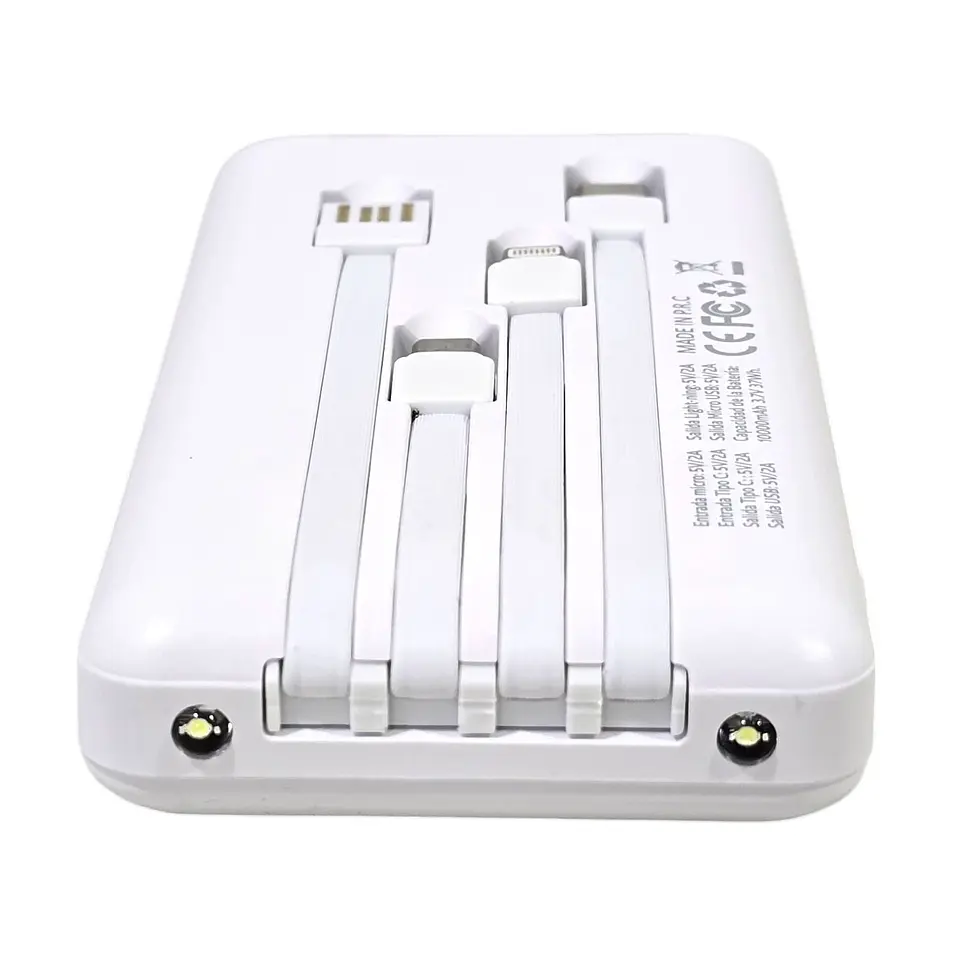 Batería Portátil Solar Power Bank 10.000 Mha Tecnolab TL570W 5