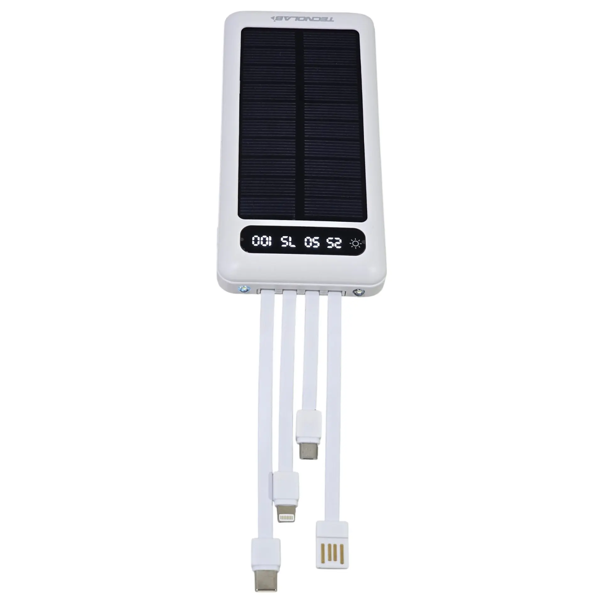 Batería Portátil Solar Power Bank 10.000 Mha Tecnolab TL570W 6