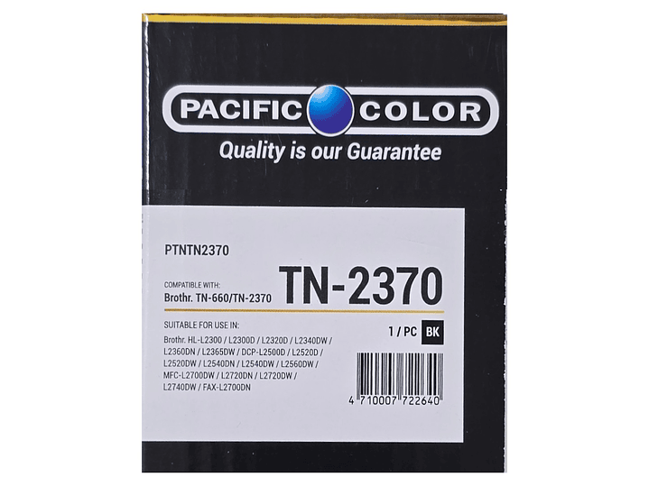Toner Alternativo Pacific Color Para TN2370 TN660 2