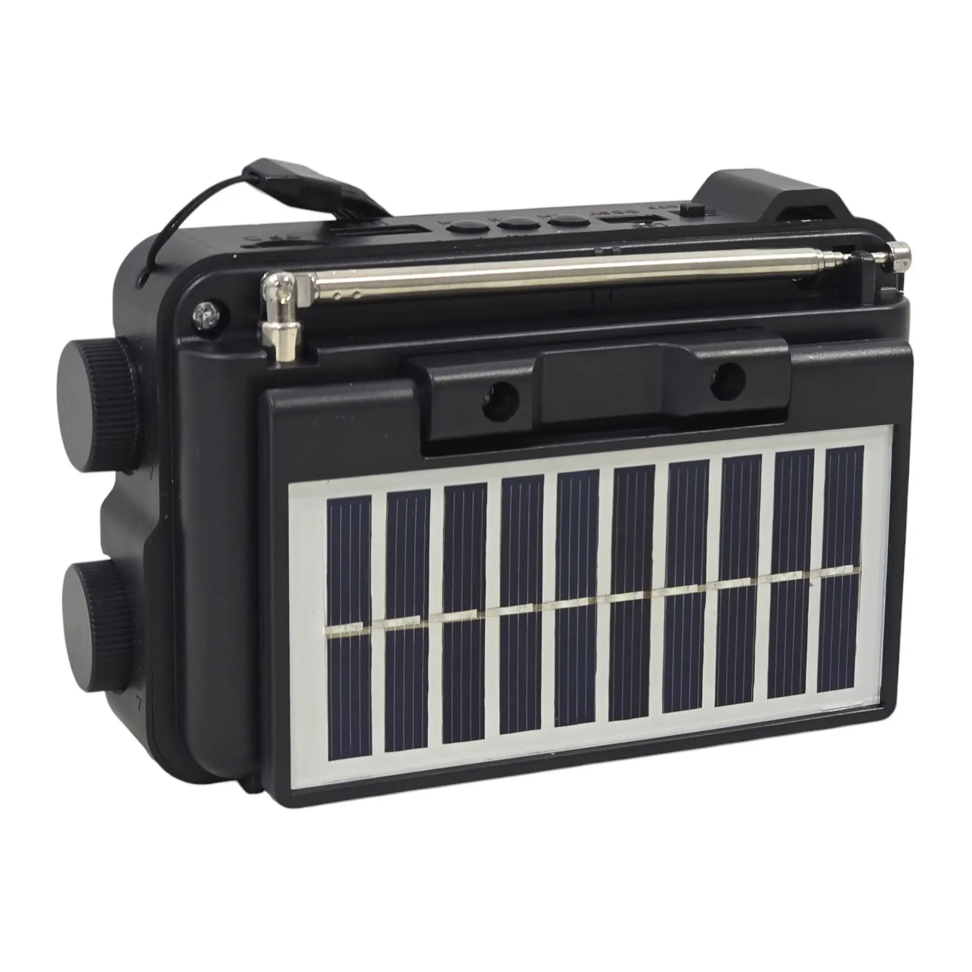 Mini Radio Solar Recargable Tecnolab TL653 USB/SD 8 Bandas 3