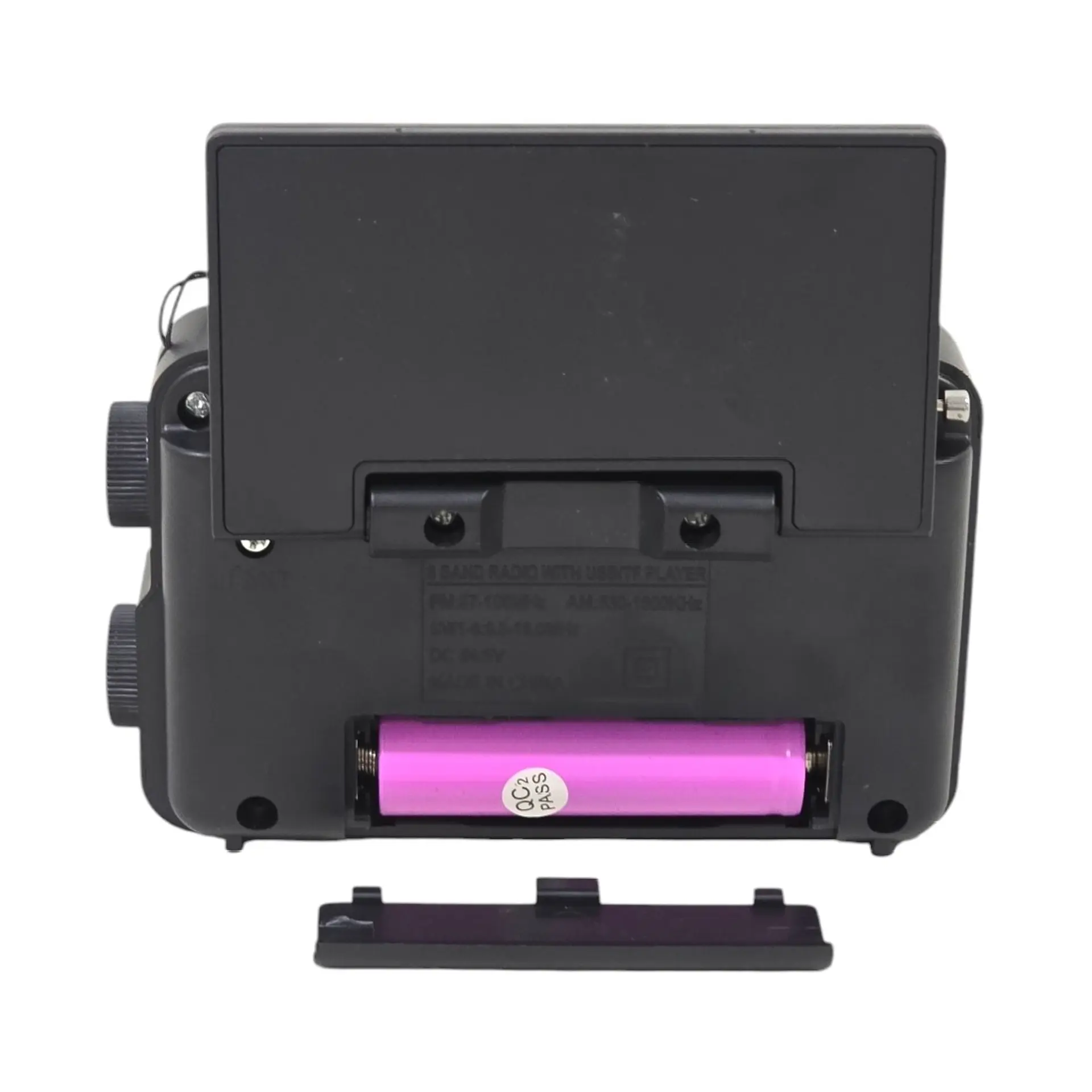 Mini Radio Solar Recargable Tecnolab TL653 USB/SD 8 Bandas 8