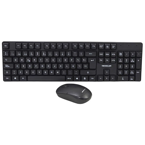 Kit Combo Teclado y Mouse Inalámbrico Tecnolab TL645