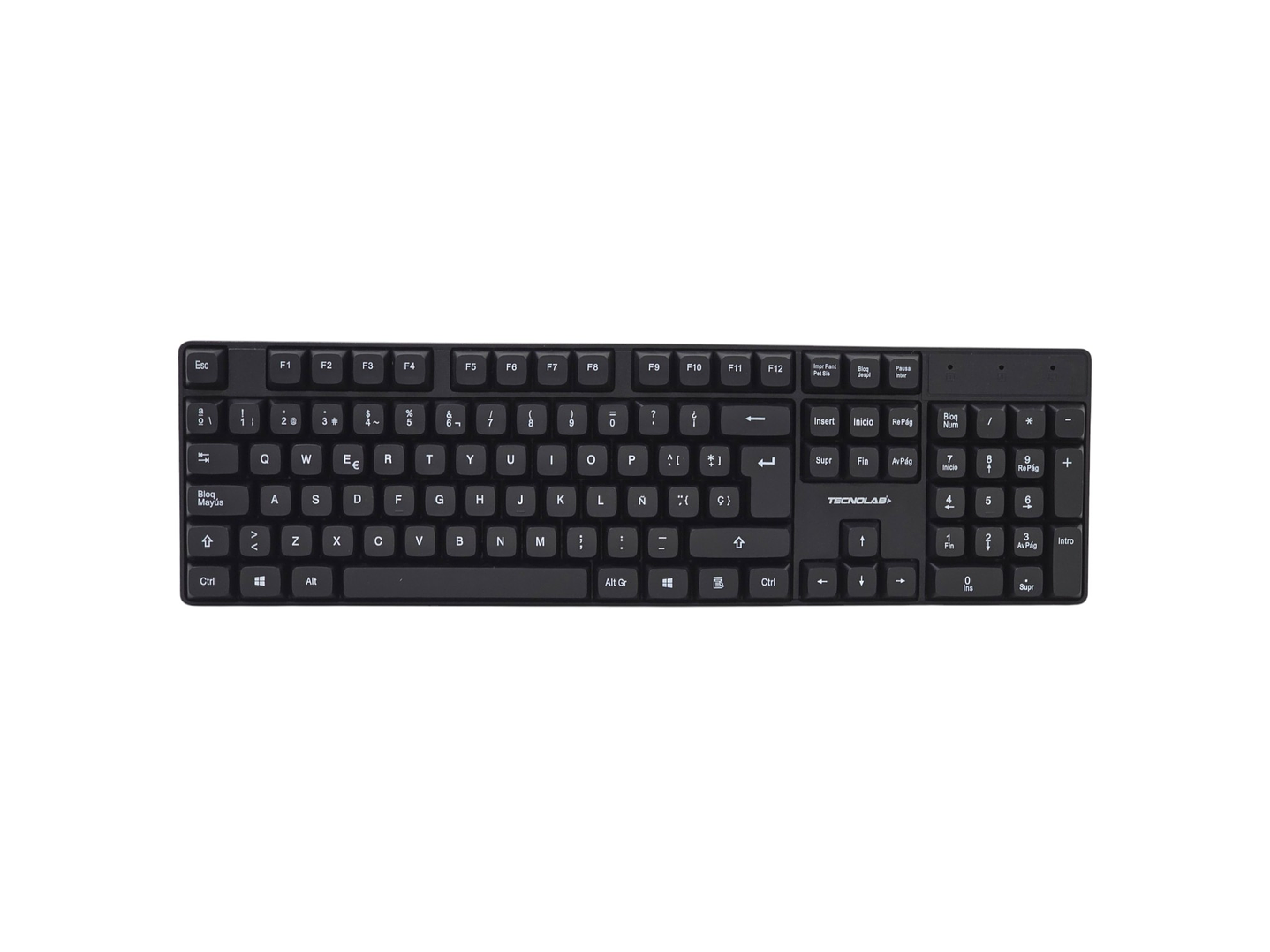 Kit Combo Teclado y Mouse Inalámbrico Tecnolab TL645 2