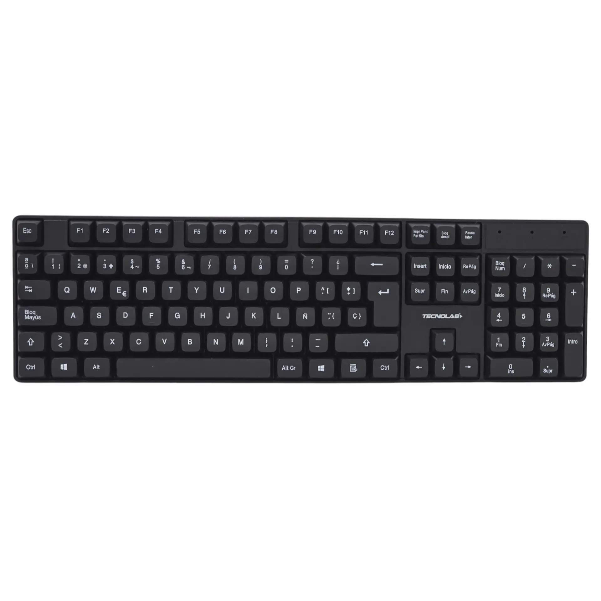 Kit Combo Teclado y Mouse Inalámbrico Tecnolab TL645 2