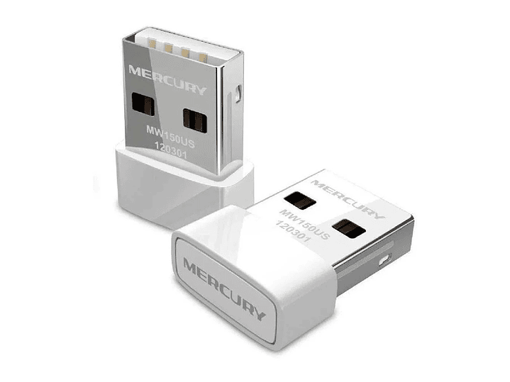 Adaptador Usb Wifi Nano 150mbps Mercusys MW150US 3