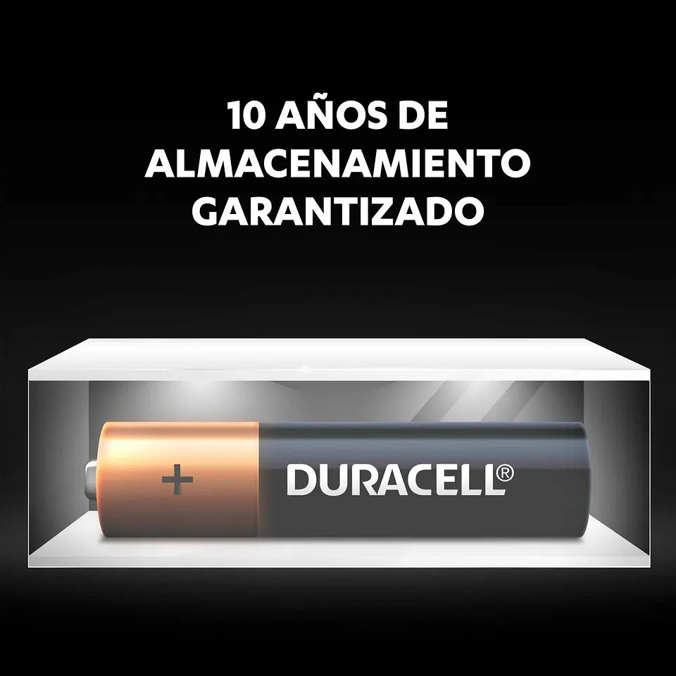 Pack 2 pilas Duracell AAA Alcalina Blister 6