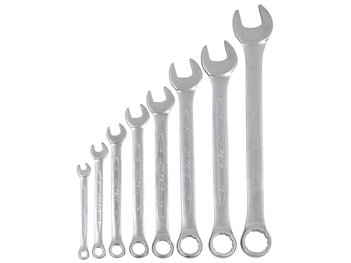 Set Juego De 8 Llaves Combinadas Corona 6 a 22mm 2