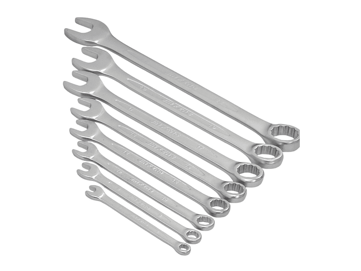 Set Juego De 8 Llaves Combinadas Corona 6 a 22mm 3