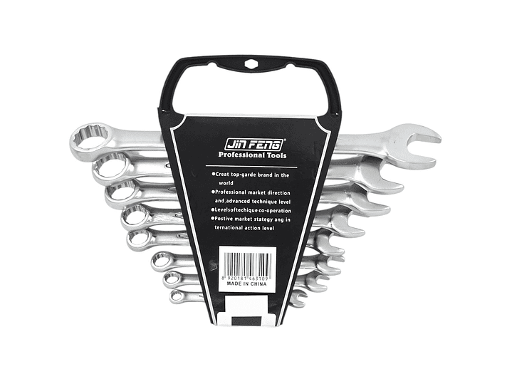 Set Juego De 8 Llaves Combinadas Corona 6 a 22mm 4