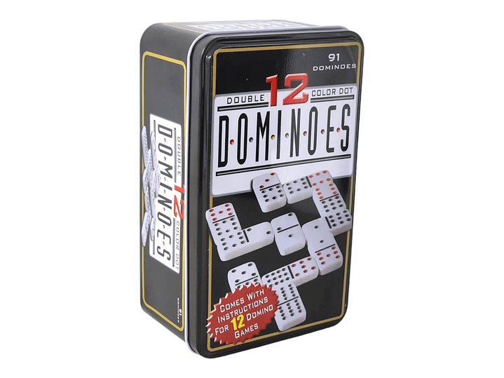 Juego de Domino 91 Pz Doble 12 Profesional para 12 Jugadores 5