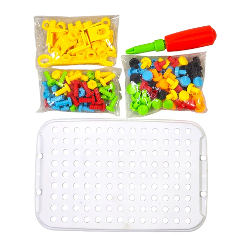 Juego de Habilidades Maleta Portátil 183pz para Armar 55534