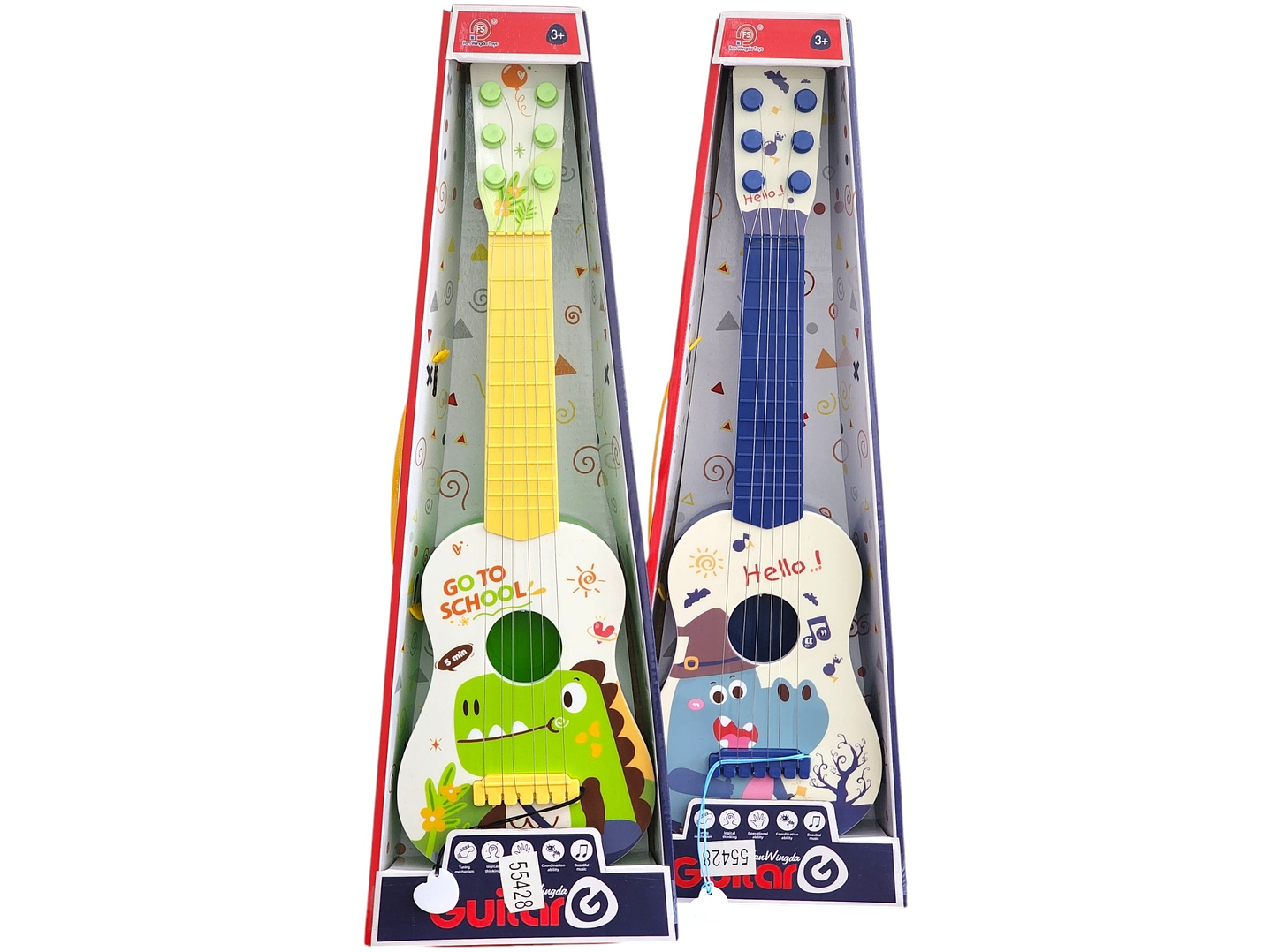 Guitarra Juguete Infantil Diseños Animalitos 55428 2