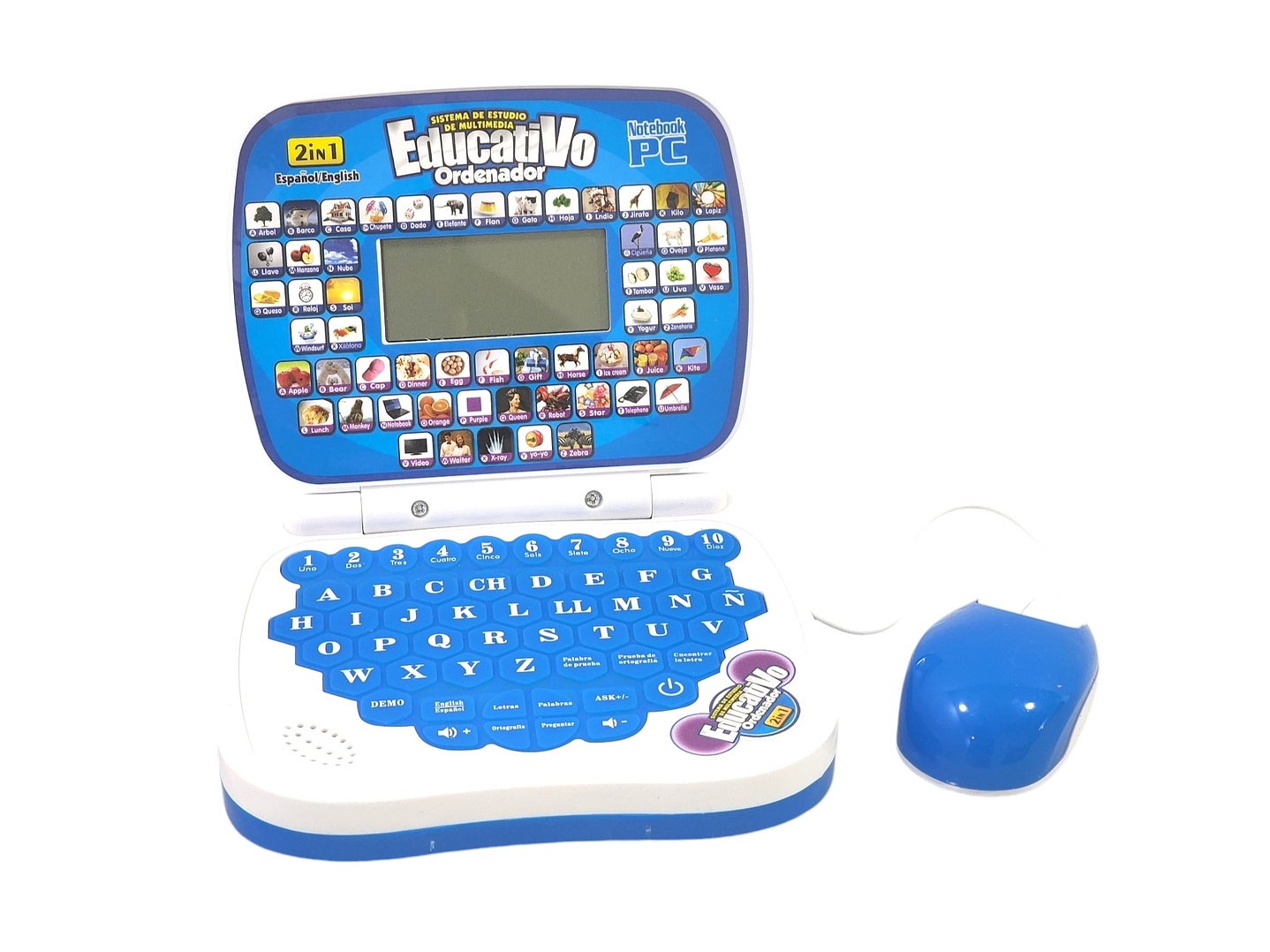 Mini Laptop Educativa Interactiva Esp / Inglés Niños 55359 1