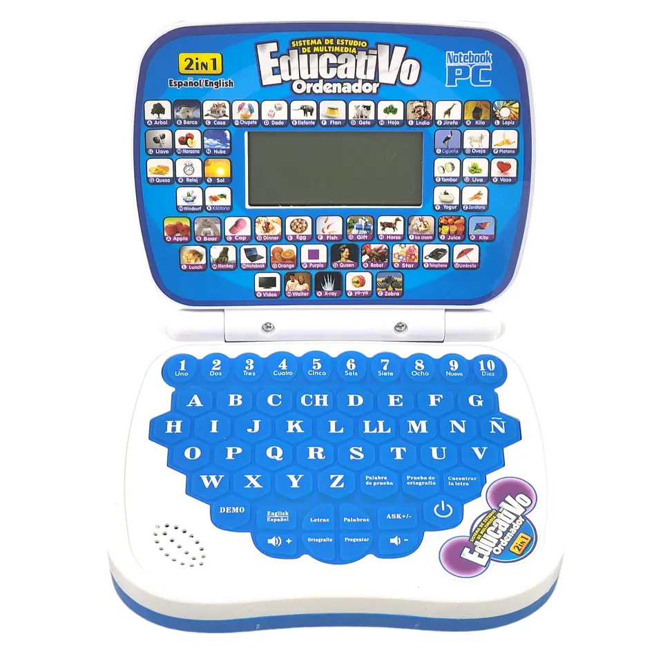 Mini Laptop Educativa Interactiva Esp / Inglés Niños 55359 2