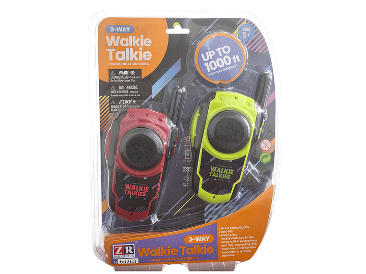 Set de 2 Walkie Talkie para Niños 300mt 55263 6