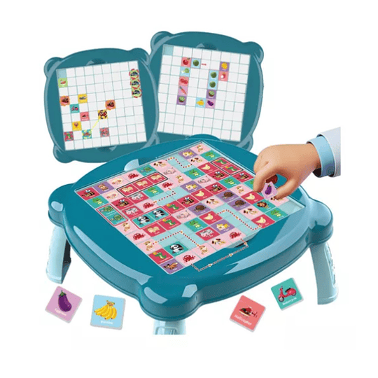 Mesa de Juego con Rompecabezas de Animales para Niños 55212