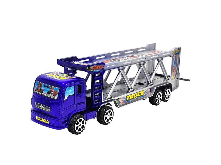 Camión Tráiler Transportador con Animales Juguetes 55173a 3