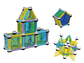 Juguete Didáctico de Construcción con imanes 110Pz 51007 - Miniatura 3