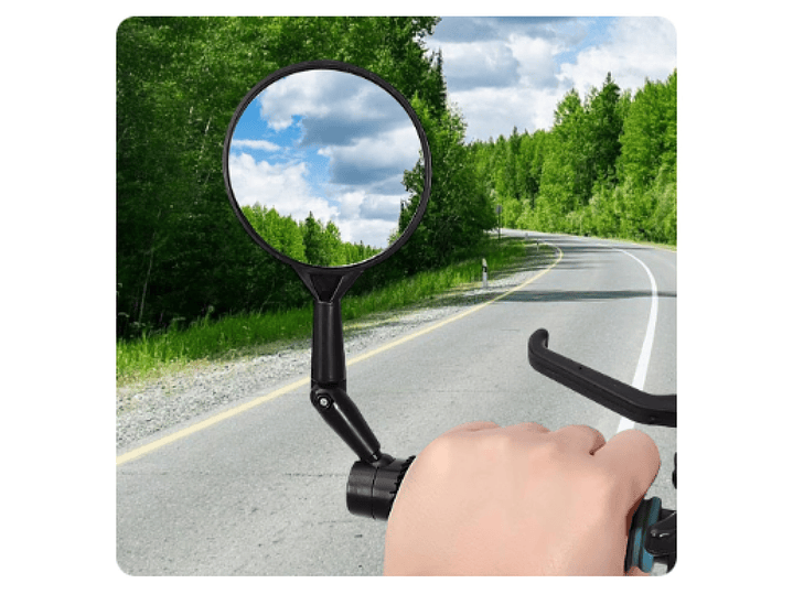 Espejo Retrovisor Redondo para Moto / Bicicleta 18293 6