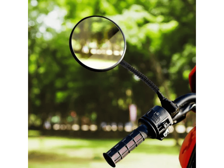 Espejo Retrovisor Ajustable Redondo para Moto / Bicicleta 18292 4