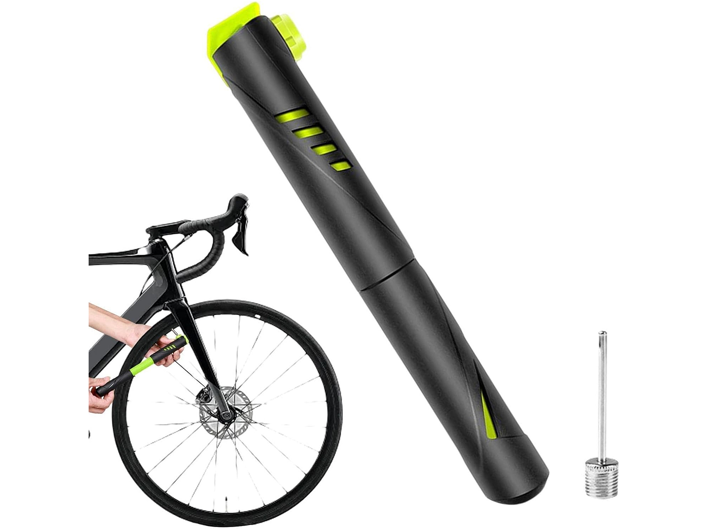 Mini Bombín Inflador Portátil Para Bicicletas 18097 4