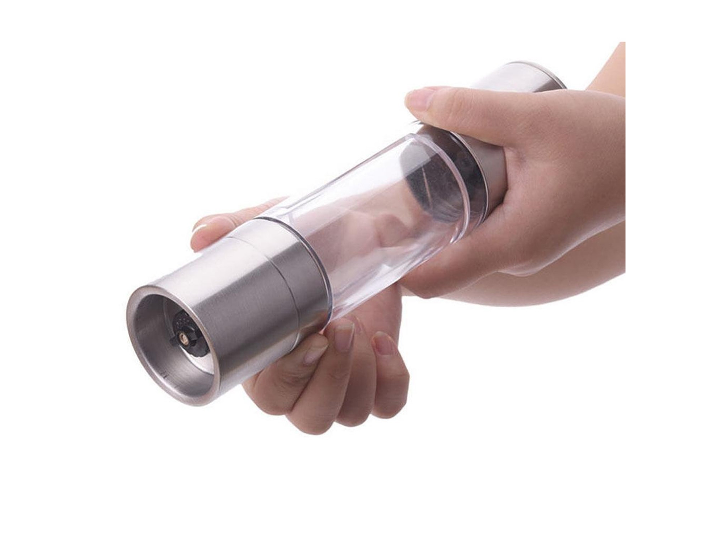 Molinillo Molino 2 en 1 Pimienta Sal Acero 14195 6