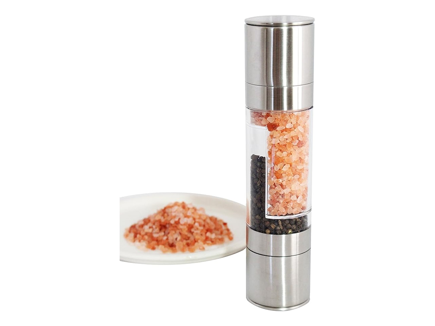 Molinillo Molino 2 en 1 Pimienta Sal Acero 14195 8