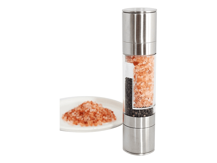 Molinillo Molino 2 en 1 Pimienta Sal Acero 14195 8