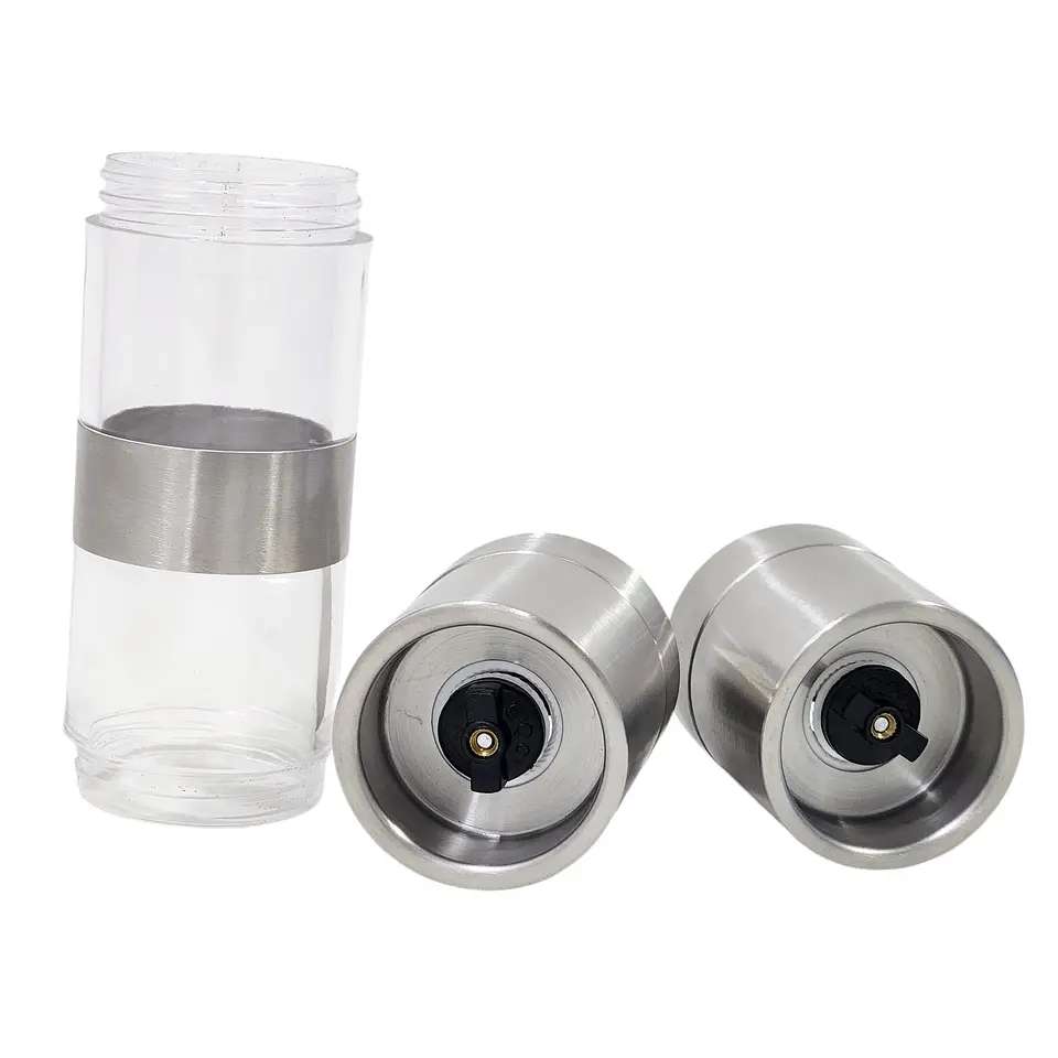 Molinillo Molino 2 en 1 Pimienta Sal Acero 14194 5