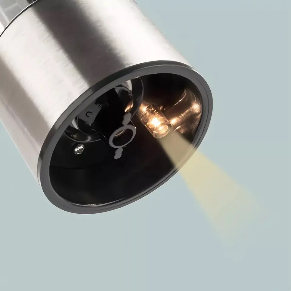 Molinillo Molino Eléctrico Pimienta Sal Luz Led 14190 6